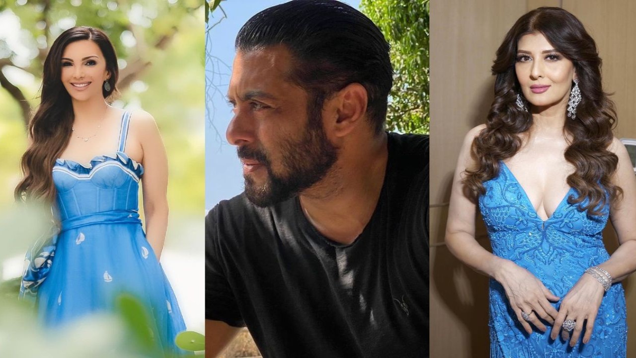 Picture Courtesy: Somy Ali/Salman Khan/Sangeeta Bijlani/Instagram Salman Khan 'used to climb the pipes and come to my room through my window' reveals Somy Ali; recalls how Sangeeta Bijlani caught them together