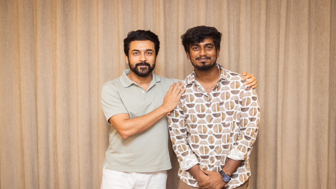 Suriya meets Tourist Family director Abishan Jeevinth: ‘Something inside me healed…’