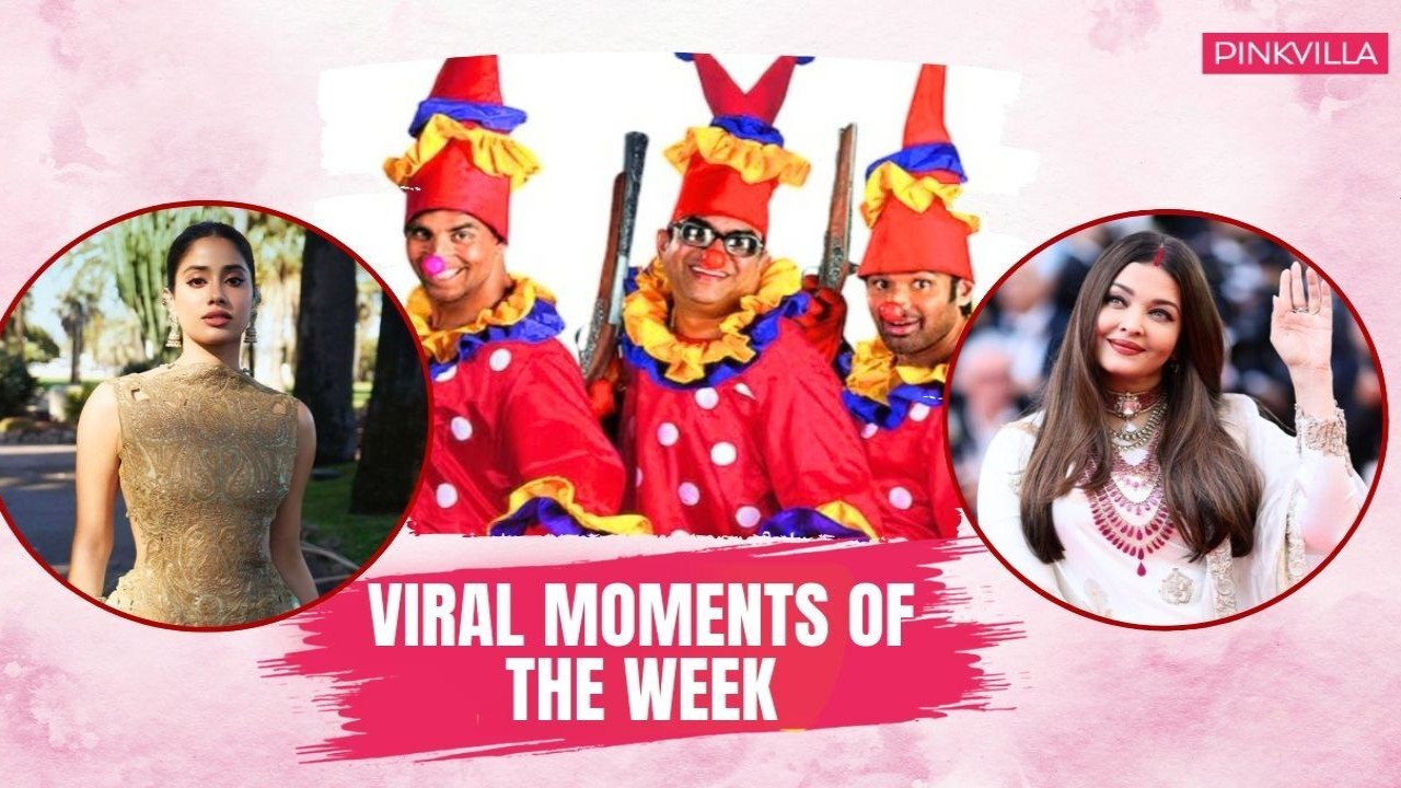 Picture Courtesy: Pinkvilla Viral Moments of the Week: Aishwarya Rai and Janhvi Kapoor’s stunning Cannes looks to Hera Pheri 3 legal battle
